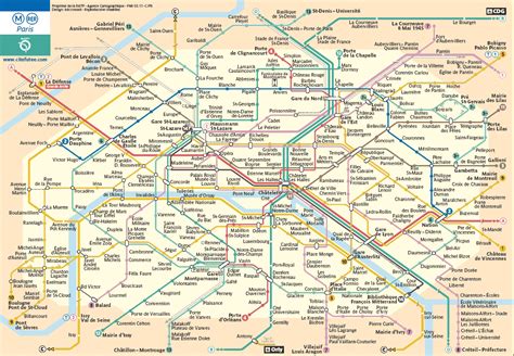 ️ Metro De París Mapas Planos Estaciones Y Líneas