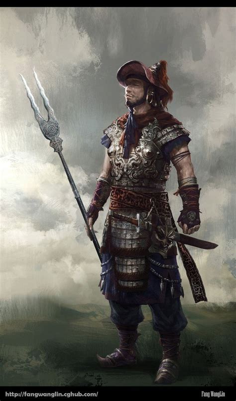 Chinese Ancient Warrior By Fangwangllin On Deviantart Ancient