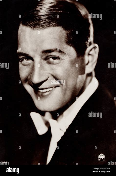 Maurice Chevalier Portrait Französische Schauspieler Sänger