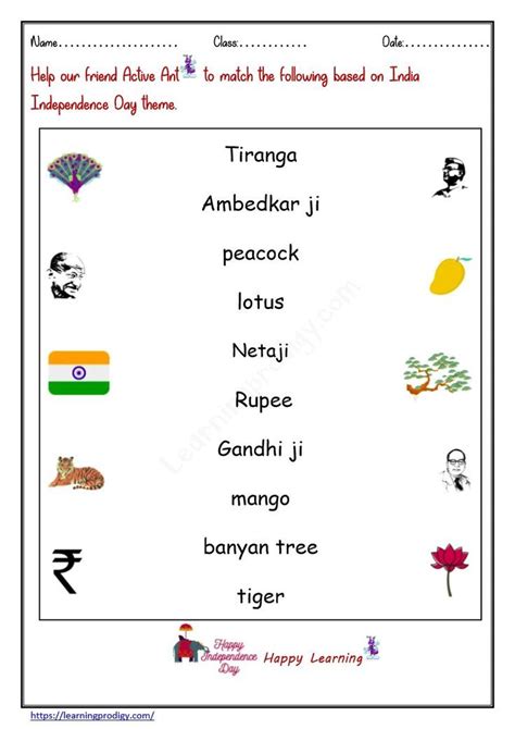 Our National Symbols Class 4 Worksheets
