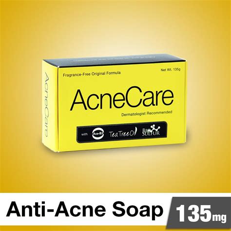 Acne Care Anti Acne Soap 135mg Lazada Ph