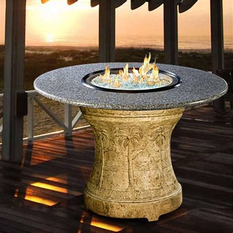 Fire pit or fireplace fire glass is a fire media designed to give your fire feature a contemporary appearance. Palm Bar Height Multifunctional Reflections Glass Fire Pit ...