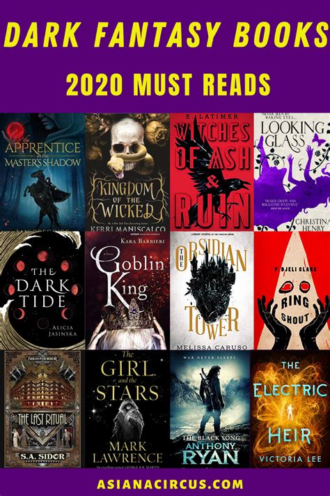 20 Best Dark Fantasy Books For Adults Asiana Circus Dark Fantasy