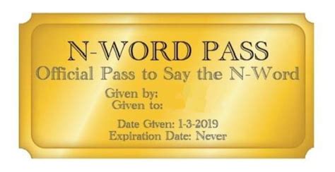 N Word Pass 9gag