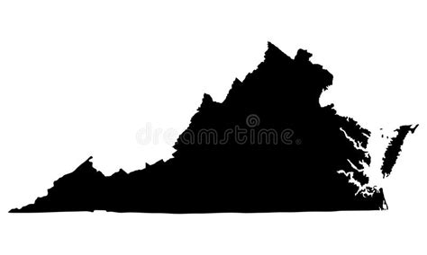 You could find here the silhouette formats of the maps of the us, india silhouette, south carolina map silhouette, etc. Virginia map silhouette. stock illustration. Illustration ...