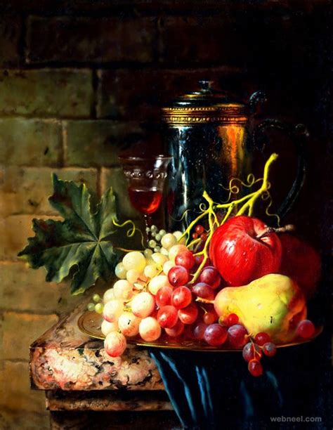 Still Life Fruit Painting Oil Painting Pictures Oil Painting Nature
