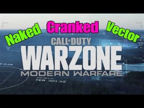 Best Gun In The Game Naked Vector Call Of Duty Modern Warfare