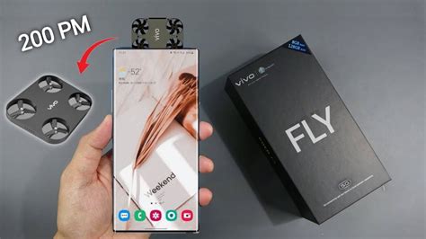 Vivo Drone Camera Phone Unboxing Review Mp Worlds First Flying Drone Camera Phone Youtube