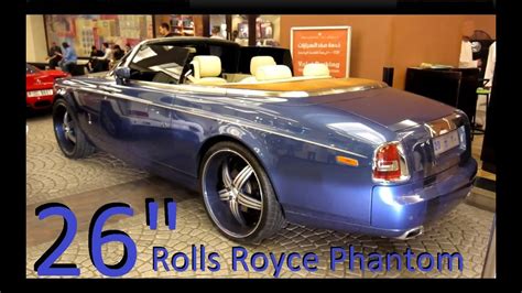 Rolls Royce Phantom Drophead With 26 Custom Rims Youtube