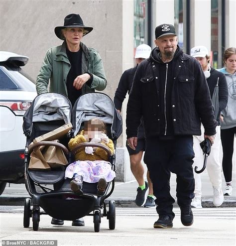 cameron diaz steps out with benji madden and daughter as co star jamie foxx remains hospitalized