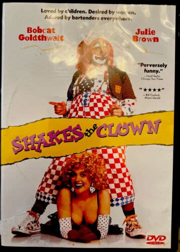 Shakes The Clown DVD 2000 Bobcat Goldthwait Julie Brown FREE