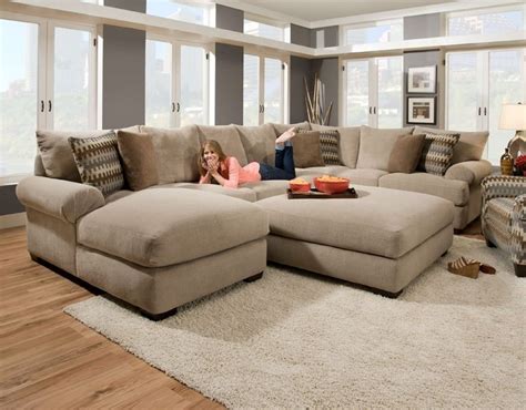 Current Deep Seated Sectional Couches 