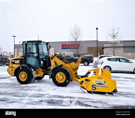 Brainerd Mn 19 Dec 2019 Snowy Costco Parking Lot After Winter Storm