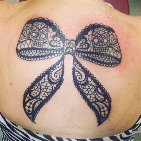 Lace Bow Tattoo Really Like This One Bow Tie Tattoo Lace Skull Tattoo Lace Bow Tattoos Brush