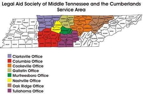 Office Locations And The Counties We Serve Legal Aid Society Of