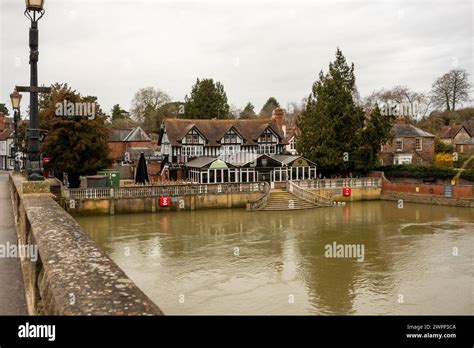 4th March 2024, Flooding in Wallingford, Oxfordshire - the River Thames