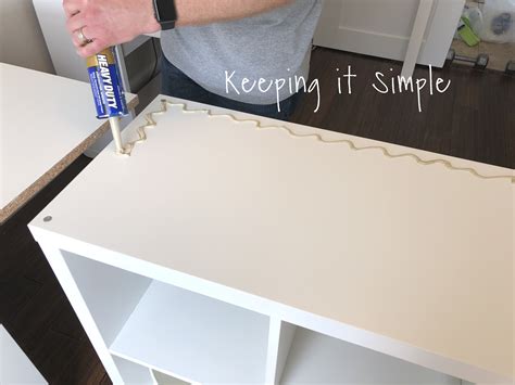 Ikea Hack Diy Computer Desk With Kallax Shelves 7 Keeping It Simple