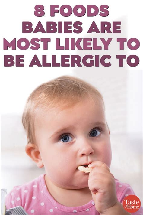 8 Foods Babies Are Most Likely To Be Allergic To Milk Allergy Peanut