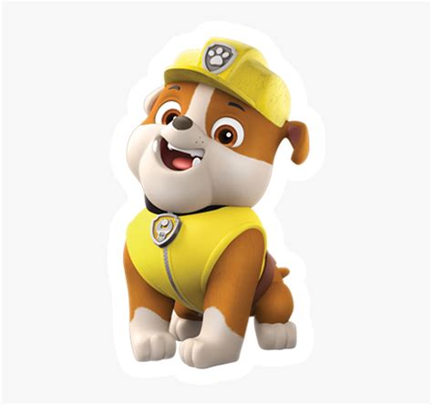 Rubble Paw Patrol Png Hd The Toy Is Restored According To The Hot Sex