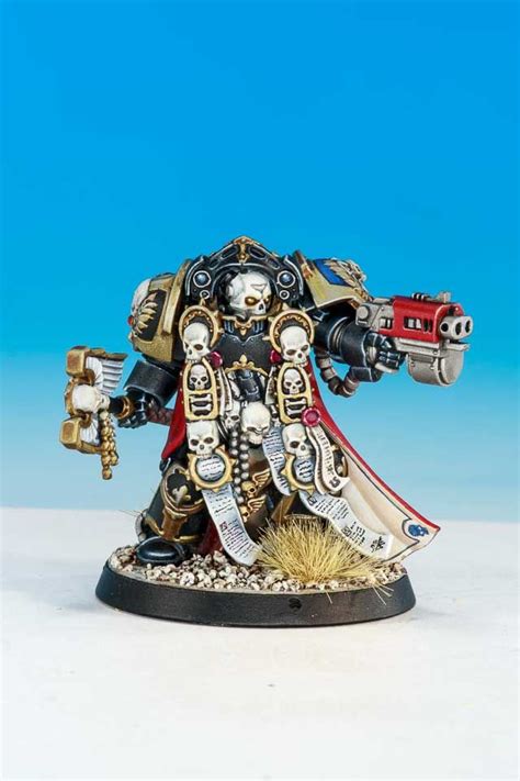 2016 Collectors Edition Terminator Chaplain Warhammer Models