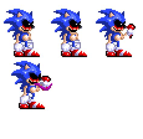Sonic Exe Fnf Better Sprites Pixel Art Maker