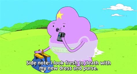 I drew 4 different faces of lmpy space princess (: Yibber yabber clothes chat | Adventure time quotes ...