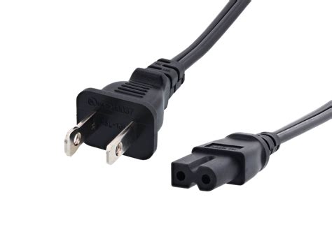6 Ft Standard Laptop Power Cord C7 Polarized Computer Cable Store