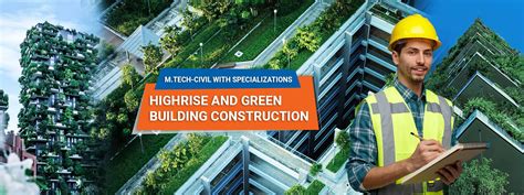 Online Mtech Civil High Rise And Building Construction Course For Working