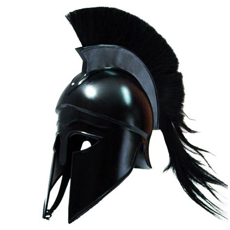 Sparta helm sticker easy installation 365 days to return browse other patterns from this collection! Greek Corinthian Helmet with Black Plume Medieval ...