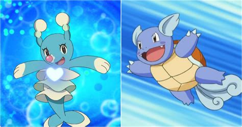 Pokémon Every Water Starter Second Stage Evolution Ranked
