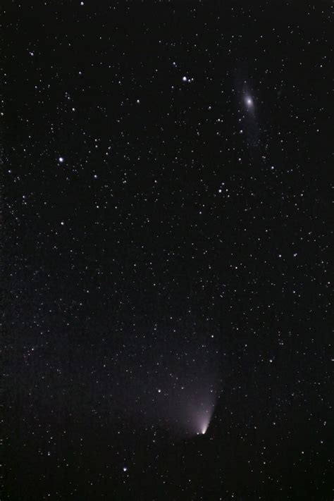 Panstarrs Vs Andromeda Comet Panstarrs And The Andromeda G Flickr