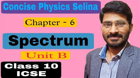 Unit B Chapter 6 Spectrum Numerical Class X Icse Concise