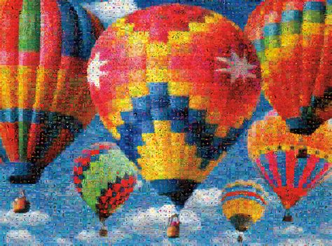 Balloon Race 1000 Pieces Buffalo Games Puzzle Warehouse