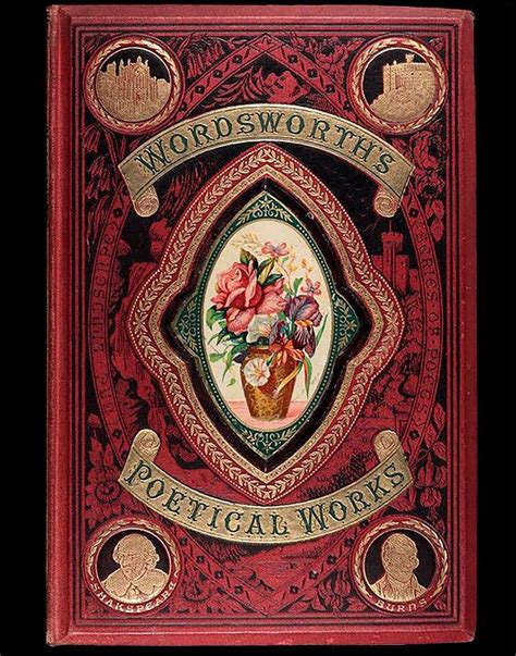 William Wordsworth Poetry Book Cover Vintage Book Cover Etsy In 2022 Vintage Book Covers