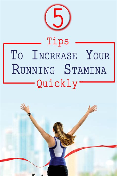 5 Tips To Increase Your Running Stamina Quickly