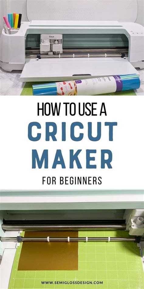 The Beginners Guide For How To Use A Cricut Maker Cricut Projects