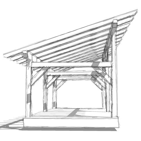 Single Slope Roof Shed Plans