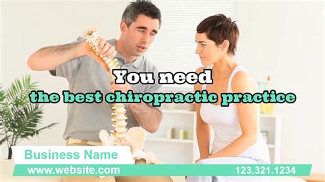 Chiropractor Video Pro Sample YouTube