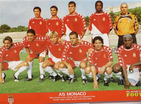 Association sportive de monaco fc france. -: AS MONACO 2000/01