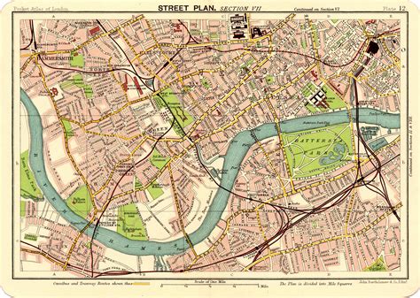 The Pocket Atlas And Guide To London 1900 Plate 12