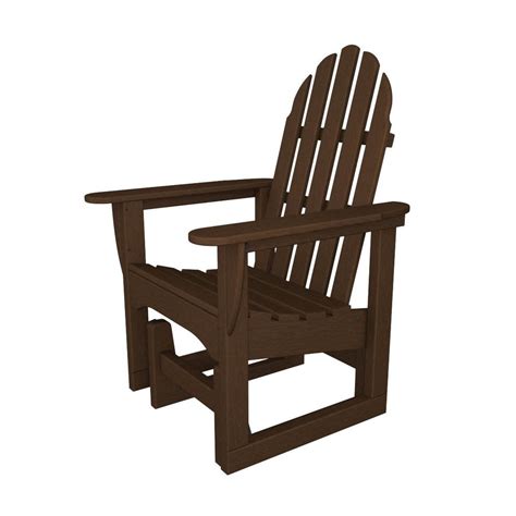 Learn how to build your own adirondack chair with michele beschen from lowe's creative ideas. Shop POLYWOOD Mahogany Recycled Plastic Casual Adirondack ...