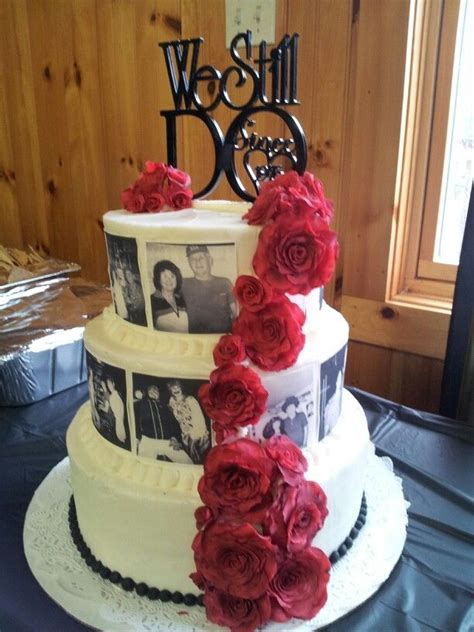 The big wedding cake company / all things sugar create unusual and bespoke birthday cakes. 40th wedding anniversary cake | my creations | Pinterest ...