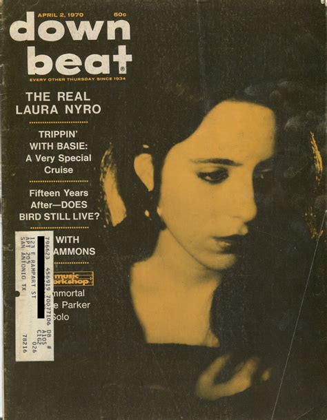 April 1973 Magazine Cover Laura Nyro Magazine