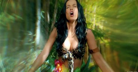Katy Perry Nearly Naked In Roar Official Video Mirror Online