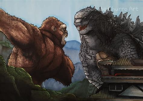In a time when monsters walk the earth, humanity's fight for its future sets godzilla and kong on a collision course that will see the two most powerful forces of nature on the planet collide in a spectacular battle for the. Two Kings by ChurroNinja on DeviantArt | Godzilla, King ...