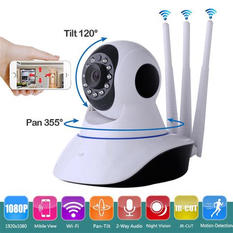 Check spelling or type a new query. China P2p Three Antenna WiFi Security 2.0MP Surveillance ...