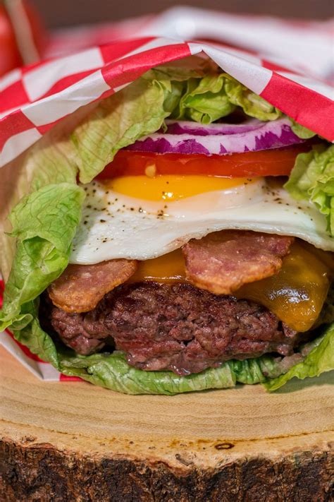 15 Minute Keto Breakfast Burger Recipe The Protein Chef
