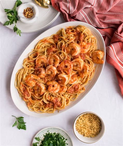 Shrimp Fra Diavolo With Pasta Carolyns Cooking