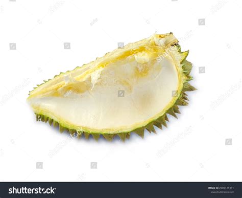 Durian Fruit Shell Isolated On White Stock Photo 2009121311 Shutterstock