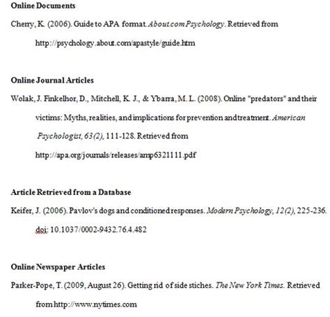 Here's an example of a properly. APA Format Examples, Tips, and Guidelines